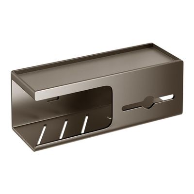 Paper Towel Holder, Wall Mounted Bathroom Paper Towel Holder - No Drill Toilet Paper Storage Shelf