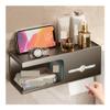 Paper Towel Holder, Wall Mounted Bathroom Paper Towel Holder - No Drill Toilet Paper Storage Shelf view 3