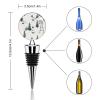 Vacuum Wine Stoppers Stainless Steel Cute Ski Lift With Fir Tree Wine Bottle Stopper with Silicone Seal Reusable Wines Saver Pump Stoppers, Beverage Bottle Stopper, For Party Home Bar Wedding view 2