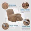 H.VERSAILTEX Velvet Recliner Chair Covers 1-Piece for Reclining Chair, Recliner Cover Feature Thick Luxury and Soft Fabric with Elastic Bottom, Anti-Slip Foams Attached (Camel,X-Large) view 2