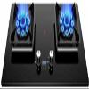 Portable Gas Stove 2 Burners 5.2KW, 180 Minutes Timer(LPG) view 1