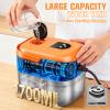 Upgraded 1.8Qt Handheld Steam Cleaner for Home Cleaning,6-Levels Adjustable Pressurized Handheld Steamer, Protable Hand held Steamer for Cleaning 10s Heat-Up, Protable Steam Cleaners Handheld for Home view 3