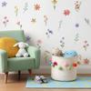 QUCHENG Boho Daisy Wall Decal Stickers Flower Kids Toddler Bedroom Removable Stickers Decor Nursery Livingroom Vinyl Waterproof Wall Decoration 6 Sheets view 4
