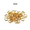 AMHUKIP 300pcs Colorful Split Jump Rings - 6mm, 8mm, 10mm Metal Jump Rings for DIY Jewelry Making & Craft Projects(Gold,10mm) view 2