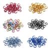 AMHUKIP 300pcs Colorful Split Jump Rings - 6mm, 8mm, 10mm Metal Jump Rings for DIY Jewelry Making & Craft Projects(Gold,10mm) view 3