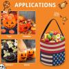 Halloween Tote Candy Bags, Flags Suitable for Party Supplies, Reusable Snack Gift Bags view 3