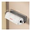 Paper Towel Holder, 2 Pcs Magnetic Holder Wall-Mounted for Kitchen Fridge Cabinet(Gray) view 2