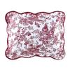Wonderful 100% Cotton Red Floral Bedspread Set Full Size,Quilt Bedding Sets with Pillow Shams, 3 Pieces Botanical Coverlet Set, Quilted Blanket Bed Cover for All Season, 96"x110" view 4