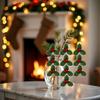 Tnyvm 10Pcs Christmas Holly Berries Faux Berry Flowers with Leaves Xmas Berry Picks Wreath Branches Christmas Vase Fillers, Artificial Flowers view 3