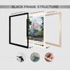 Trendy USA Yosemite National Park Landscape Canvas Posters Yosemite Valley Wall Art America City Travel Prints Painting For Living Room Bedroom Office Wall Decor 16x24in Black Framed view 3