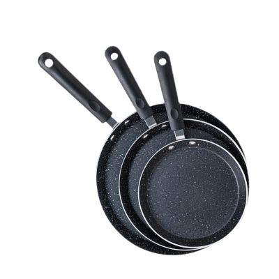 3 Piece Nonstick Skillets Set With Handle For Pancakes Crepes And Breakfast Cooking Aluminum Frying Pan Kitchen Cookware Aluminum Cookware Set