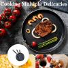 3 Piece Nonstick Skillets Set With Handle For Pancakes Crepes And Breakfast Cooking Aluminum Frying Pan Kitchen Cookware Aluminum Cookware Set view 2