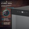 Ivation 6 Bottle Thermoelectric Wine Cooler & Fridge, Black view 4