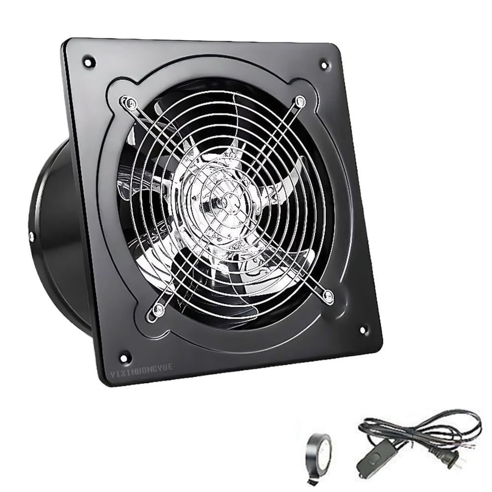 YXINHONGYUE 4 inch-8 inch Household Kitchen Exhaust Fan 220v/60w Low Noise Explosion Proof Fan Industrial axial air Blower Fan for Bathroom,Laundry,Office,8 inches