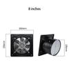 YXINHONGYUE 4 inch-8 inch Household Kitchen Exhaust Fan 220v/60w Low Noise Explosion Proof Fan Industrial axial air Blower Fan for Bathroom,Laundry,Office,8 inches view 2