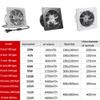 YXINHONGYUE 4 inch-8 inch Household Kitchen Exhaust Fan 220v/60w Low Noise Explosion Proof Fan Industrial axial air Blower Fan for Bathroom,Laundry,Office,8 inches view 3