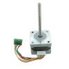 1pcs 35MM Stepper Motor 1.8 Degree 2-Phase 4-Wire Stepping Motor Dual Ball Bearing 5MM Long Screw Shaft view 2