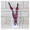 LMMIAMZ Wrought Iron Umbrella Stand Holder for Entryway Hallway Hotel Household Umbrella Storage Rack Bucket nizer view 2