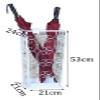 LMMIAMZ Wrought Iron Umbrella Stand Holder for Entryway Hallway Hotel Household Umbrella Storage Rack Bucket nizer view 3