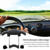 Vehicle Clothes Hanger - Retractable Car Rack, Portable Coat Holder, Auto Seats Hook, Compact Headrest Coat Rack | Travel Suit Organizer Car Seat, Perfect for Shirts Jackets Daily Commute view 2
