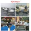 BSEARMG Chimney Cowl Cap,Spherical 304 Stainless Steel Exhaust Pipe Thickened Air Outlet Rainproof Rotating Chimney Spinner Cowl Rainproofsuitable (600MM) view 3
