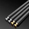 10 Pairs 22 cm Black Reusable Fiberglass Chopsticks Dishwasher Safe,Non-Slip,Easy to Use(Gold,5 pairs) view 4