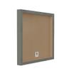 Stupell Industries Coastal Tile And Shell Gray Framed Giclee Art, design by Lee Ann Sanders, 24 x 24 view 4
