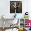 Stupell Industries Basketball Dunk In Action Black Framed Giclee Art, design by Kim Allen, 24 x 24 view 2