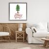 Stupell Industries More Pines Please Gray Framed Floater Canvas Wall Art, design by Jessica Mingo, 25 x 25 view 2