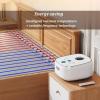 Heated Floor Carpet, Water-heated Kang, Intelligent Constant Temperature Water Circulation, 1000W Electric Heated Mattress Pad for Tatami, Bed, Floor(6.6 m) view 2