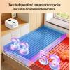 Heated Floor Carpet, Water-heated Kang, Intelligent Constant Temperature Water Circulation, 1000W Electric Heated Mattress Pad for Tatami, Bed, Floor(6.6 m) view 3