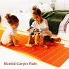 Floor Heating Pad, Carbon Crystal Electric Heating Carpet, Fast Heating Area Rug Floor Heater, Electric Blankets, Heated Floor Mat for Home Living Room(A,150x200cm) view 3