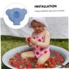 COOLHIYA Silicone Bathtub Drain Plug Tub Stopper Seal for Bath and Standard Bathtubs Cute Playful Design for S Bathroom Accessories view 3