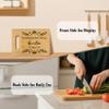 Aunt Gifts for Women Aunite Gift from Nephew Niece Best Aunt Ever Gift Ideas Auntie Announcement Bamboo Wood Cutting Board Home Kitchen Decor Unique Birthday Christmas Valentines Day Gift for Auntie view 3
