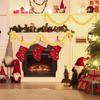 Pack of 6 2m Christmas Chunky Tinsel - Blush Pink view 4