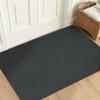 Aoxisicoo Ultra-Thin Indoor Doormat 36x79 Inch-Low Profile Non-Slip Entryway Mat,Washable Absorbent Floor Mat with Dirt-Resistant Design for Front Door,Kitchen,Hallway,Dark Grey view 1