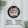 Hate Has No Home Here Equality Pride Wooden Sign Wall Decor for Front Door, Inclusion Equality Human Rights LGBTQ Wood Hanging Sign Decorations for Home Porches Community School view 2