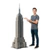 111PRINT Empire State Building Cardboard Cutout 1FT, Life Size Backdrop for Weddings, Birthdays, Classroom Decor Photo Props Coroplast, Easy Assembly Reusable, 1 Piece view 1