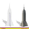 111PRINT Empire State Building Cardboard Cutout 1FT, Life Size Backdrop for Weddings, Birthdays, Classroom Decor Photo Props Coroplast, Easy Assembly Reusable, 1 Piece view 3