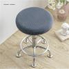 6Pcs Chair Seat Covers Round Stool Seat Cover Polar Fleece Elastic Bar Stool Cover Anti-Dirty Barstool Slipcover Home Dining Chair Cover Protector(F) view 3