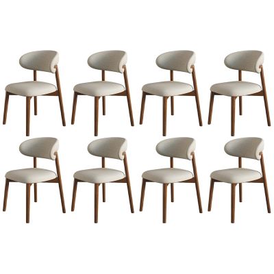 1/2/4/6/8 pic Upholstered Dining Chairs Set, Modern Dining Chairs with Solid Wood Frame and PU Leather, Kitchen Chairs for Dining Room, Reception Chair, Waiting Room Chair, Office Guest Ch B 8 chairs