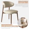 1/2/4/6/8 pic Upholstered Dining Chairs Set, Modern Dining Chairs with Solid Wood Frame and PU Leather, Kitchen Chairs for Dining Room, Reception Chair, Waiting Room Chair, Office Guest Ch B 8 chairs view 4