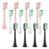 ZJgZmslcd 12 PCS Compatible with SOOCAS X3/X3U/X5 Brush Heads Replaceable Soft Sonic Electric Toothbrush Clean Brush Vacuum Bristle Nozzles(12pcs Black) view 2