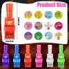 Tuanse 60 Pcs Christian Finger Lights Bulk, Glow in The Dark Religious Jesus Party Favors, Bible Verses Finger Lights for Kids Summer VBS Vacation Bible School Supplies, Sunday School Gifts and Prizes view 3