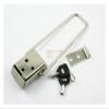 FENG GUO 2 Pieces 130mm Furniture Sa*/fety Stainless Steel Toggle Latch Catch Box Latch with Key view 2