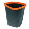 CAXUSD Large Capacity Trash Can with Press Ring for Secure Bags Green Small Waste Basket for Home Office Bathroom Desk Indoor Garbage Bin Easy to Clean and Stylish Design view 1