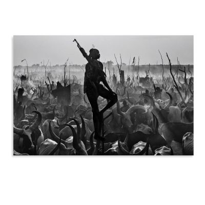 Black And White Art Posters of Famous Photographer David Yarrow's Photography Works (1) Bedroom Office Printed Canvas Wall Art Decoration Painting Poster Unframe-style 30x20inch(75x50cm)