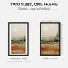 Homeforia 14x24 Picture Frame Black Wood, High End Oak 14x24 Poster Frames with Mat 11x22 Photo, 14 x 24 Wooden Frame Matted to 11 by 22 Print, 24x14 Hanging Frames, Tempered Glass, Wall Kit, Set of 1 view 2