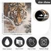 ALAZA Tiger Snow Winter Pine Tree Dishwasher Magnet Cover Sticker Decorative Refrigerator Magnet Panel Decal Cover for Home Kitchen Appliance Decor view 3