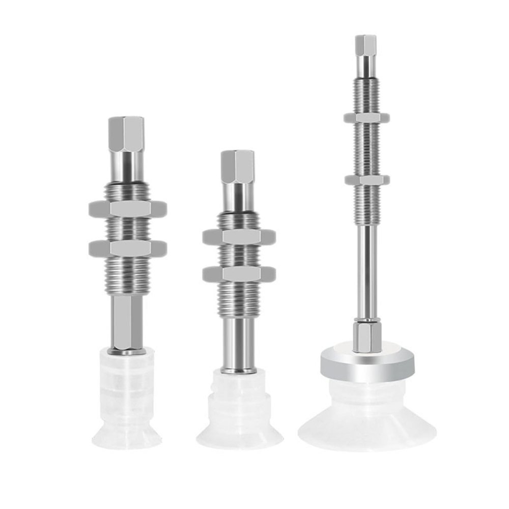 1pc ZPT08USJ10-B5-A8 ZPT16USJ30-B5-A10 Brass Full Set Silicone Round Flat Vacuum Suction Cup(ZPT20USK20-B5-A10)